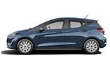 Blauer Ford Fiesta Cool & Connect