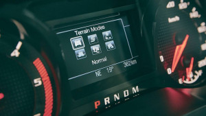 Ford Ranger Raptor Bildschirm mit Modusauswahl